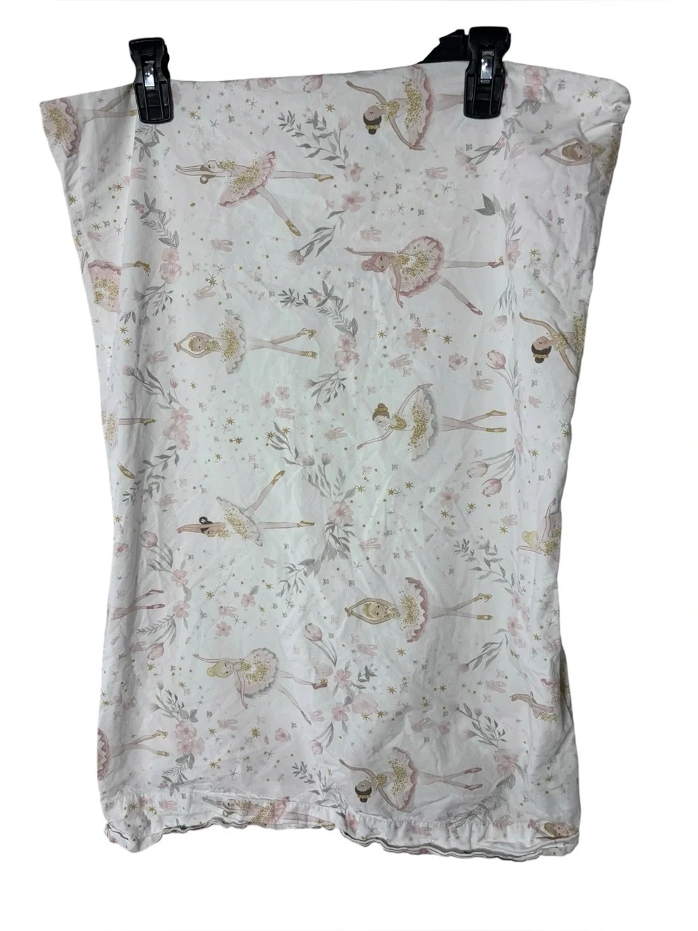 Pottery barn kids standard pillowcase ballerina floral (1)